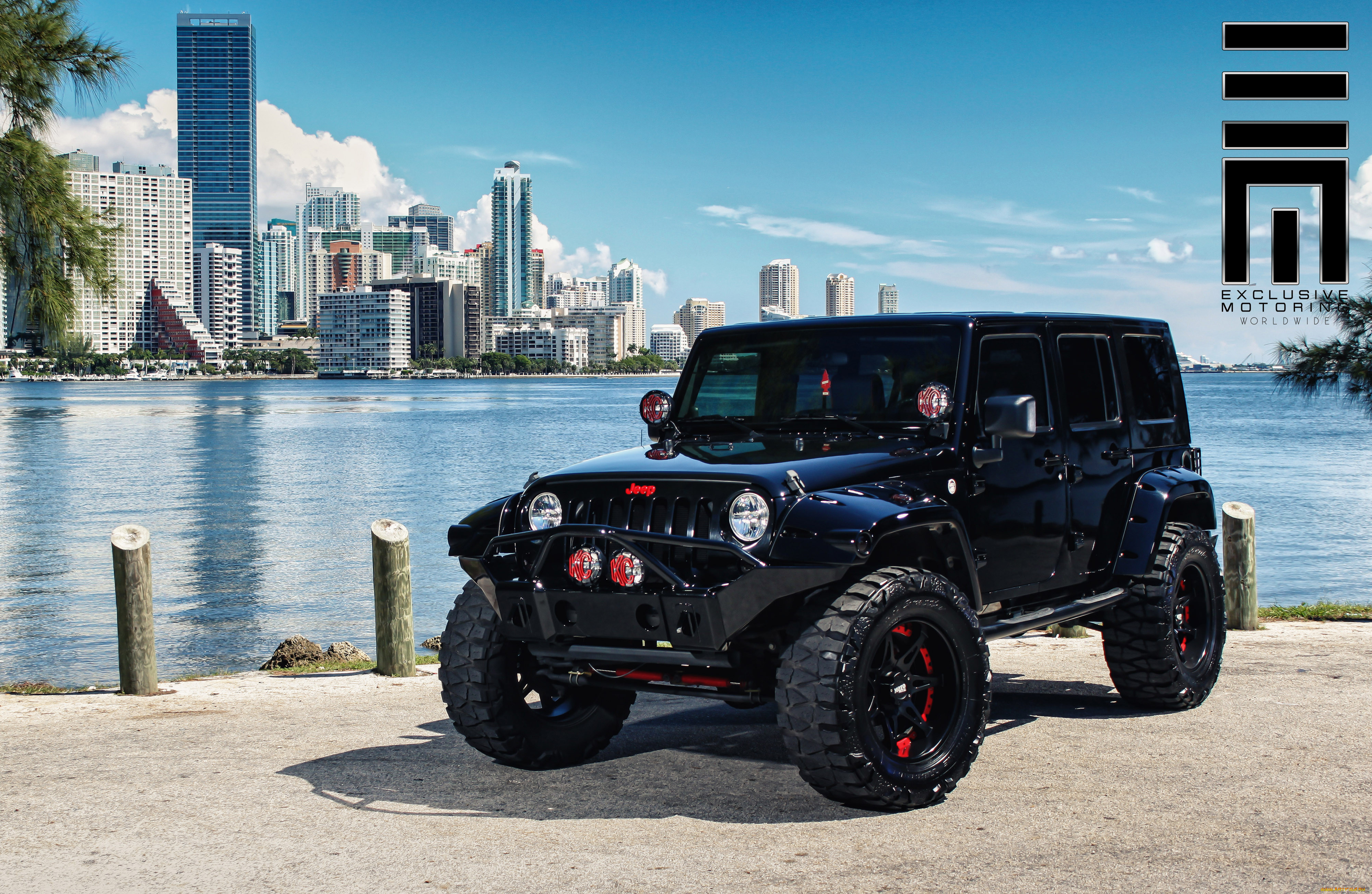 , jeep, black